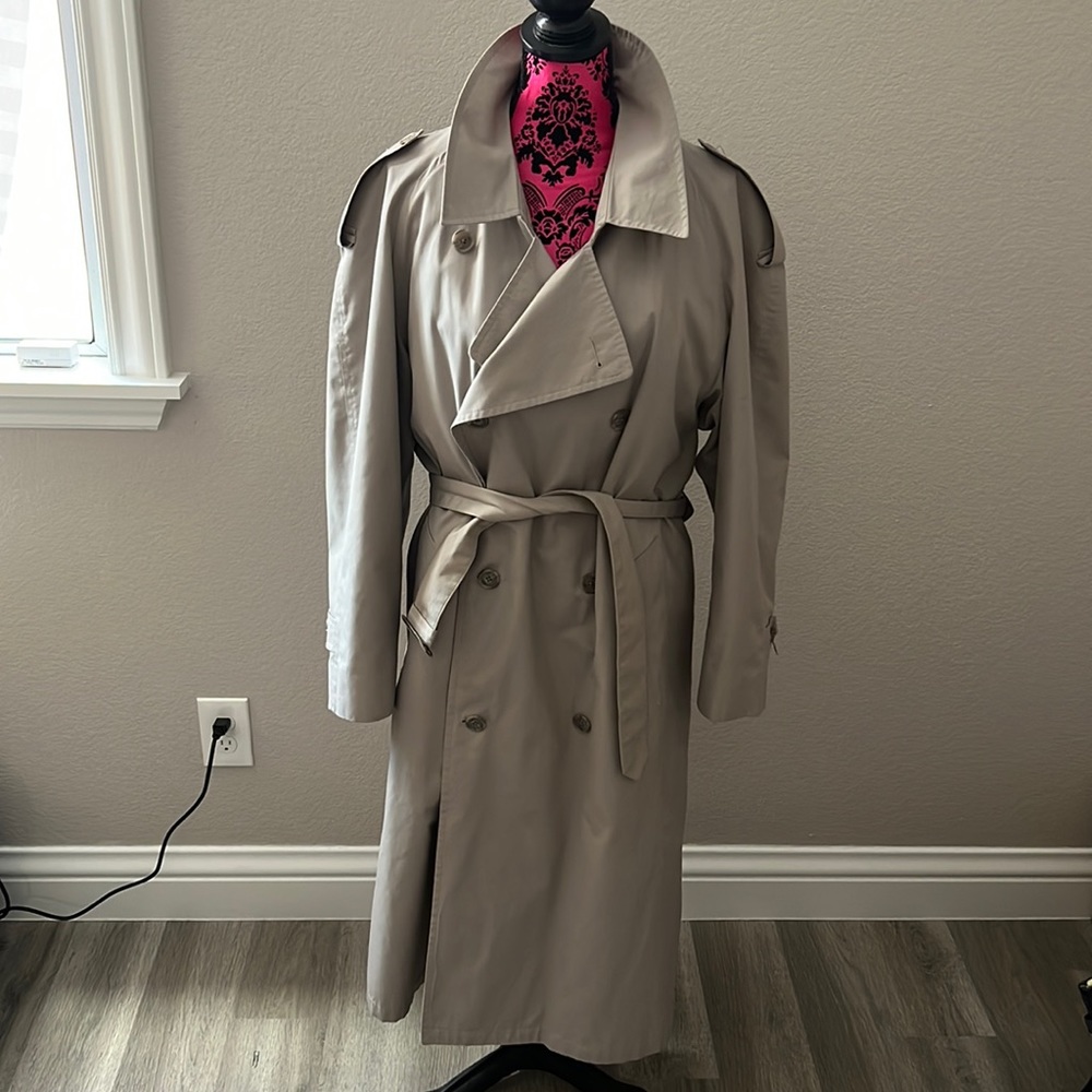 Dior Beige Trench Coat